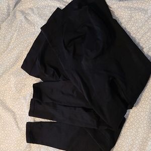 2 Pair Blanqi Maternity Leggings Black